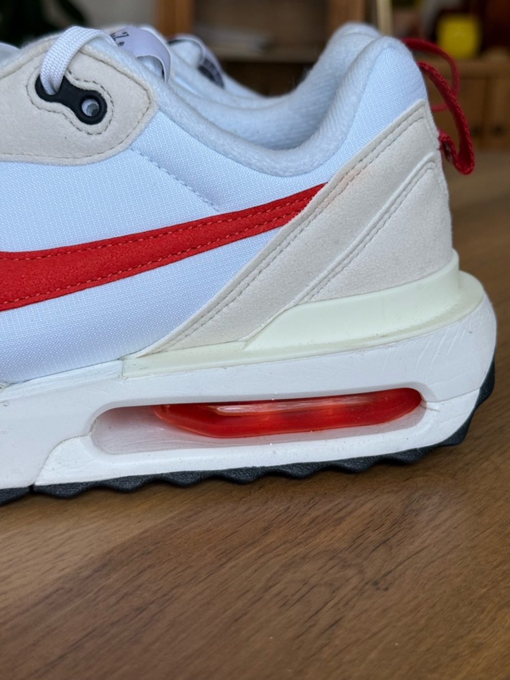 Nike Air Max Dawn Sneakers White Mantra Orange Women’s 8.5 - Picture 11 of 15